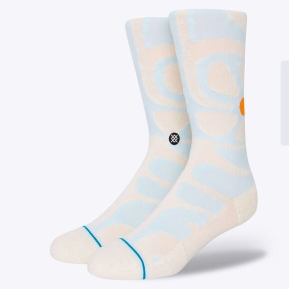 STANCE UNISEX GROVES MOVES IN CREW HEIGHT COMBED COTTON LIGHT CUSHION NWT - Picture 4 of 6